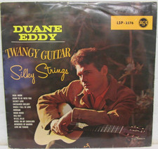 LP - Duane EDDY - TWANGY GUITARS - SILKY STRINGS - german Press LIVING STEREO !!