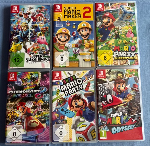 Nintendo switch spiele bundle - nintendo,
