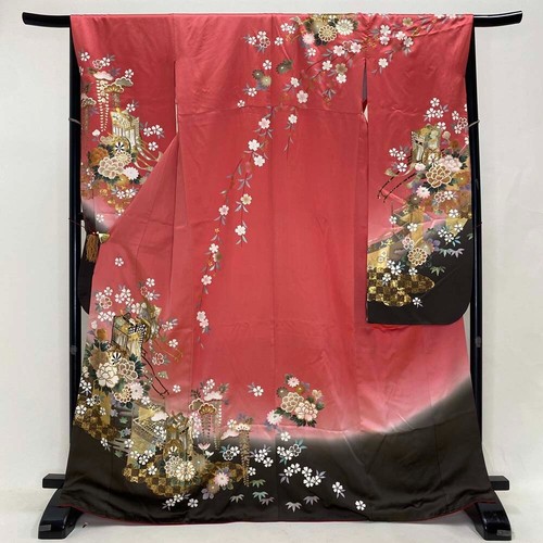 Furisode japanischer kimono - furisode, l