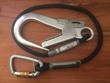 Absturzsicherung Gerüsthaken Karabiner Stahl Ex-NL Army PSA