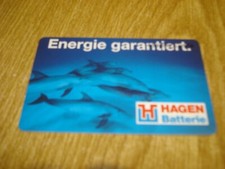 #HE 5030 Telefonkarte S-Serie S 97 Hagen Batterie Num Typ II 4303 12 DM 