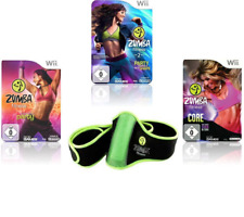 Nintendo Wii Zumba Fitness 1 2 Core Spiele Auswahl Tanz Party Training Gürtel
