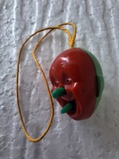 DDR SPIELZEUG GESICHT CLOWN FRATZE RUMMEL UNBESPIELT ROT GRÜN ANKER PIKO MSB MSW