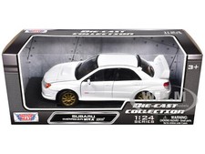 SUBARU IMPREZA WRX STI WHITE