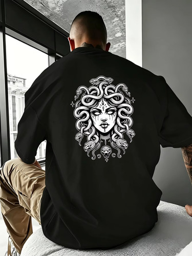 Herren shirt medusa kopf - herren-shirt,