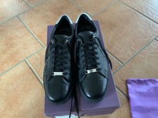 Sneaker 43 schwarz Lederschuhe