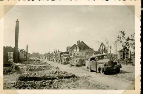 Foto wk2 fahrzeuge - foto, kolonne