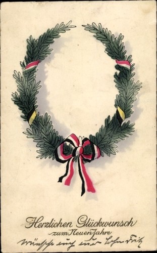 Glückwunsch neujahr - ak,