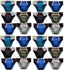 Herren Sportslips klassische Slip Unterhose Unterwäsche 100% Baumwolle S-6XL 570