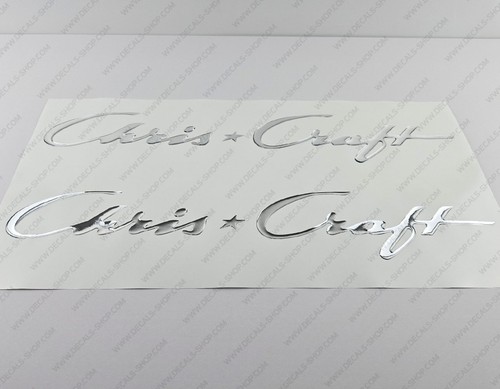 Chris craft boot logo chrom - craft,