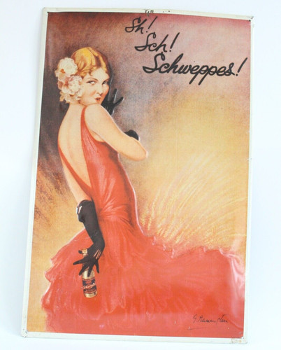 Schweppes lady geprägt - schweppes,