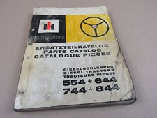 IHC 554 644 744 844 Schlepper Ersatzteilkatalog Ersatzteilliste Parts List 1974