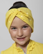 Stirnband Gelb mit Swarovski von Sagester M