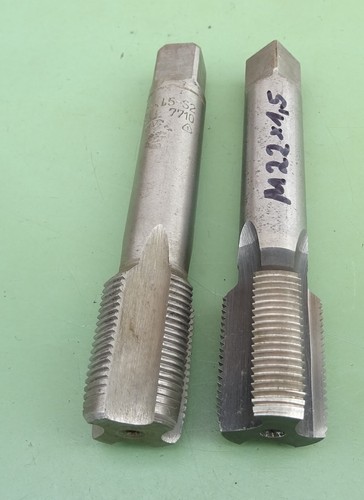 Hss gewindebohrer m22x1 - hss, m22x1,5