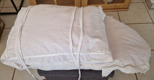 Vintage steckkissen taufkissen - vintage,