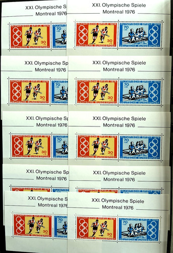 10x bund brd block olympia - 12,