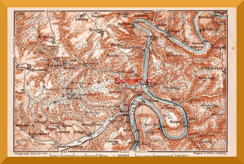 Die mosel bei - mosel, aldegund