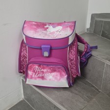 Mädchen Schulranzen Schulrucksack Kinder Rucksack Schultertasche Scooli Rosa