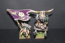Warhammer Games Workshop Orkboss & Standartenträger