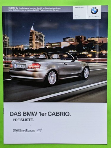 Bmw 1er cabrio - 125i, 135i