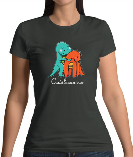Cuddlesaurus damen t shirt - damen, t-shirt