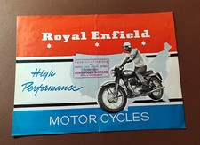 Prospekt Royal Enfield Motorrad  1964