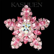 Pink Star Floral Aus Swarovski