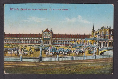 Ansichtskarte sevilla spanien - ansichtskarte,