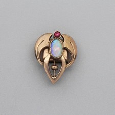 Jugendstil Kettenschieber