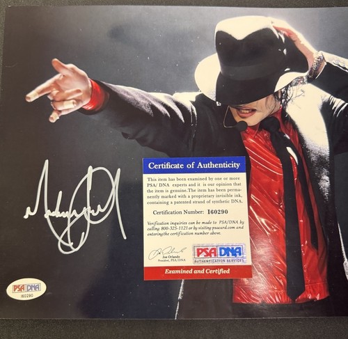 Michael jackson signiertes - michael,