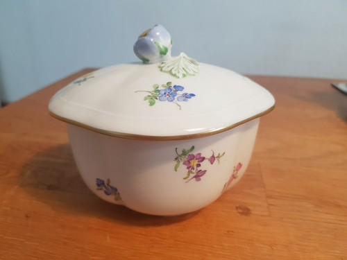 Meissen streublume deckeldose - meissen,