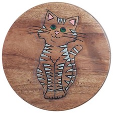 Kinderhocker Holz 25cm kleiner