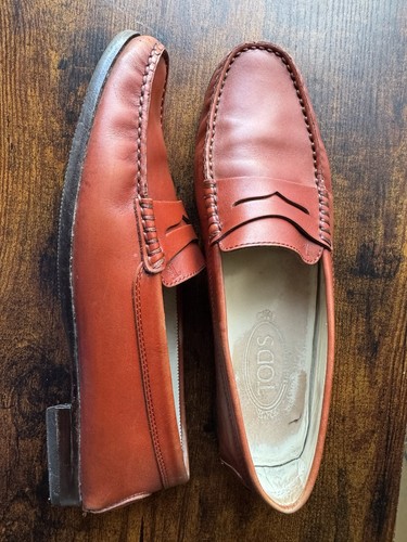 Tod penny loafer aus leder - penny,