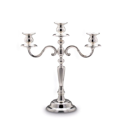 Kerzenständer silber cm - 37,