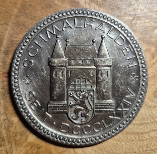 Gedenkmünze schmalkalden - gedenkmünze,