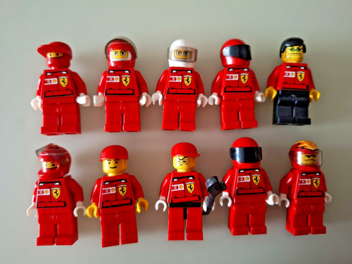 10x lego mini figur - lego,