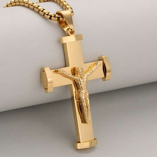 Religiöses kreuz halskette - religiöses,