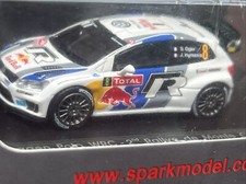 SPARK 87S137 VW Polo V R weiß WRC 2nd Rallye de Monte Carlo 2013 Ogier 1:87 2018
