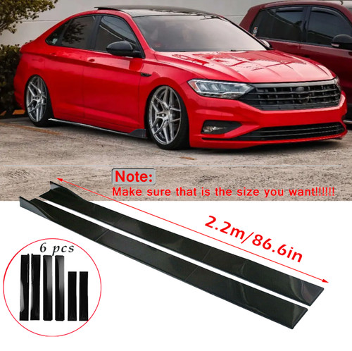 6 sideskirts - 2.2m/86.6",