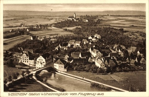 Westheim bei oettingen - ak,