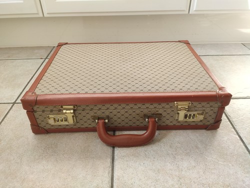 Vintage koffer aktenkoffer - koffer,