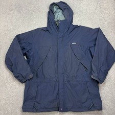 VINTAGE Patagonia Jacke Erwachsene Large blau super alpine Shelled...