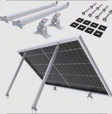 2x Solar Modul Halter Set bis 450Wp Gestell 15-60° PV Aufständerung Dach + Wand