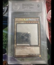 Red eyes dragon psa9 - red, yugioh