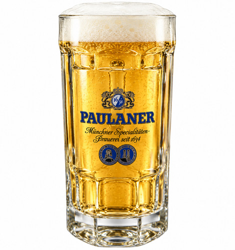 Paulaner bierkrug glas krug - bierkrug,