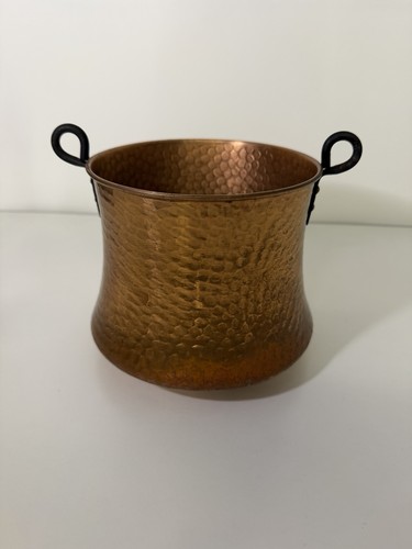 Antike kupferkanne kessel mit - antike,
