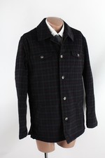 Utex schwarz-rot-grau-karierte Jacke Gr.L Wollmischung Top Zustand