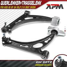 2x Querlenker + Traggelenk vorne L + R für Audi A3 VW Caddy Golf 5 6 Touran Seat
