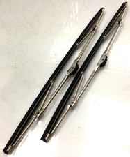 2x IFA DDR WISCHERBLÄTTER SCHEIBENWISCHER WARTBURG 353 1,3 CHROM NEU 40cm GS133