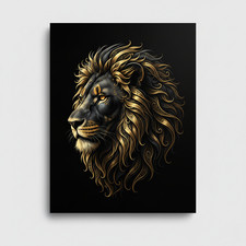 LEINWAND BILDER XXL LÖWE
